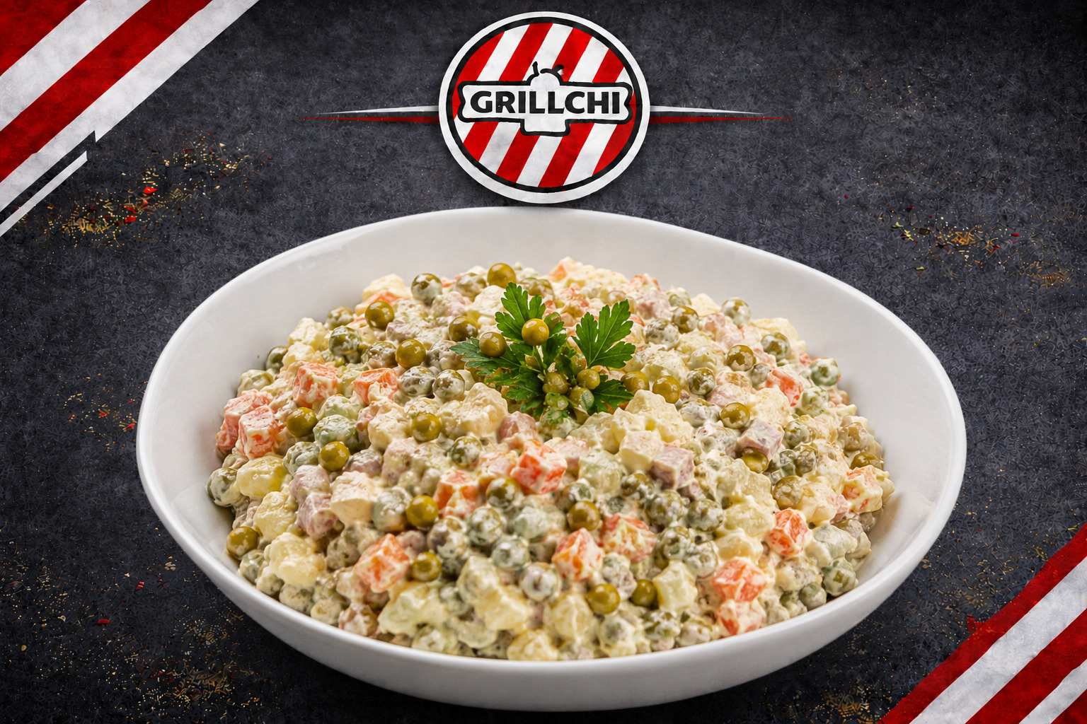 Sallad Olivie &ndash; persisk potatissallad