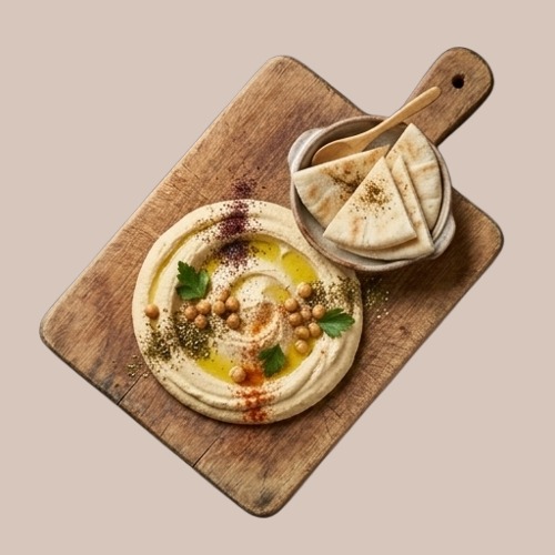 Grillad halloumi med tillbeh&ouml;r