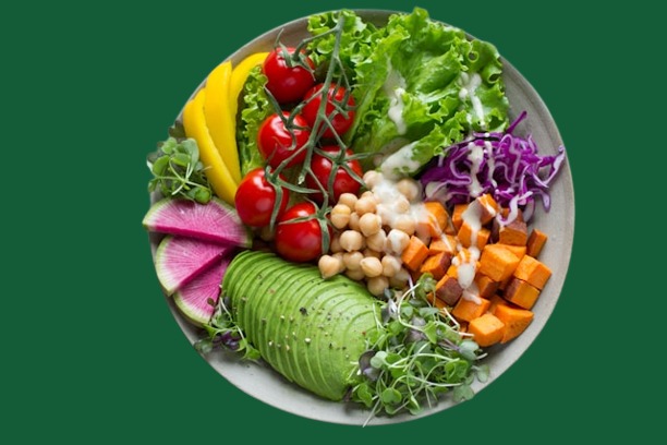Vegetarisksallad