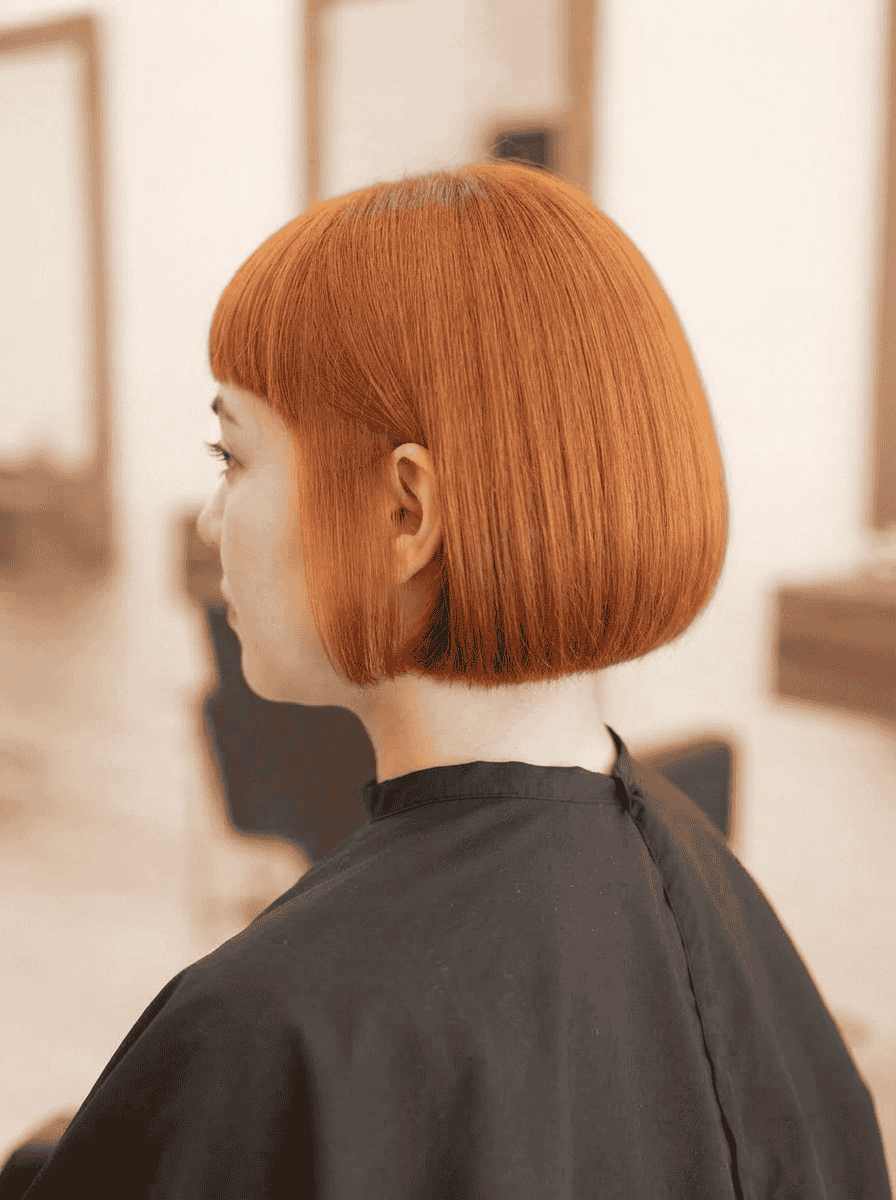 Hair coloring service at Arita BarberShop